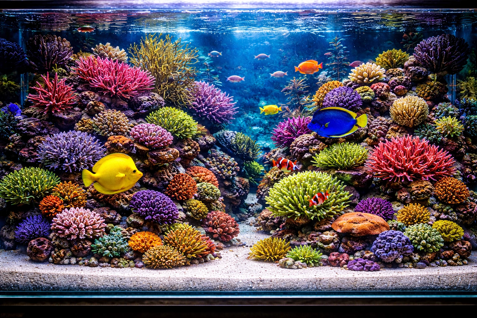 Стилі у морському акваріумі