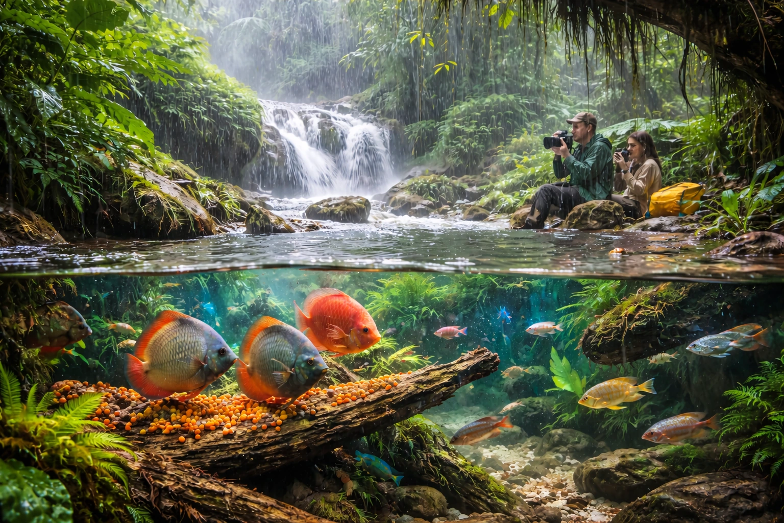 Сезон дощів та нерест у джунглях