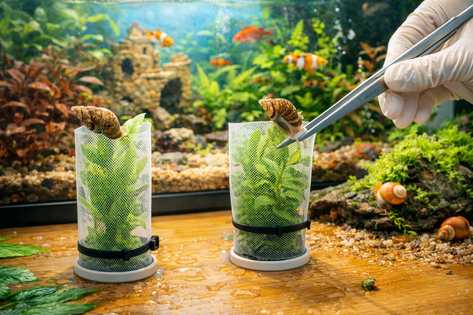 Як захистити рослини від равликів