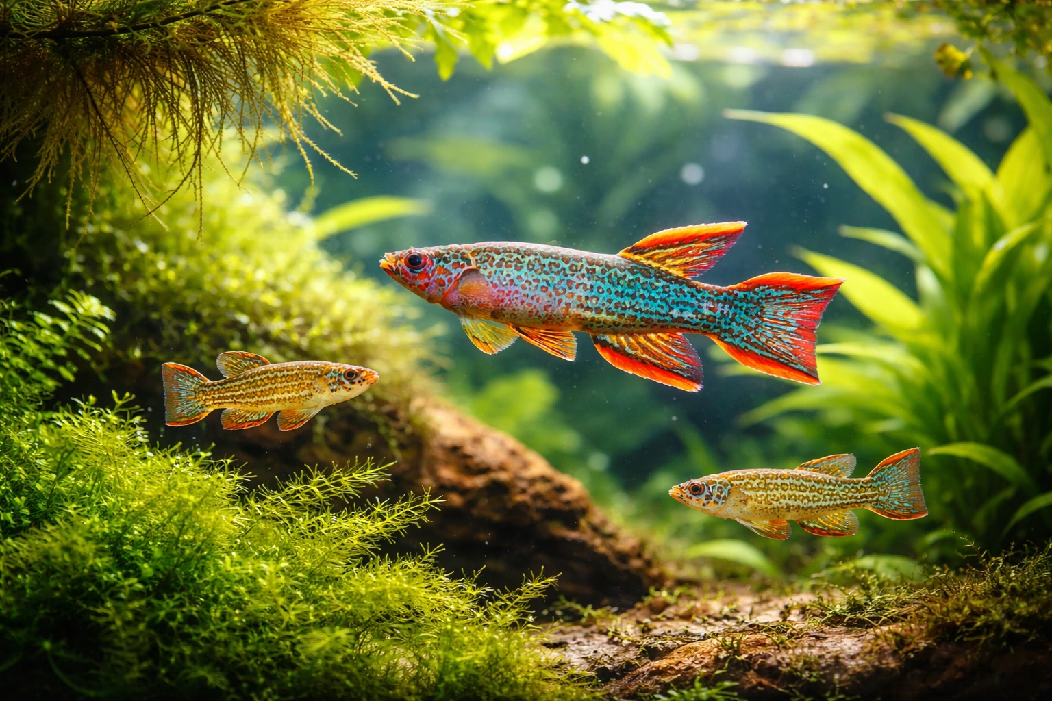 Афіосеміони: кіліфіші, що перетворюють нерест на шоу