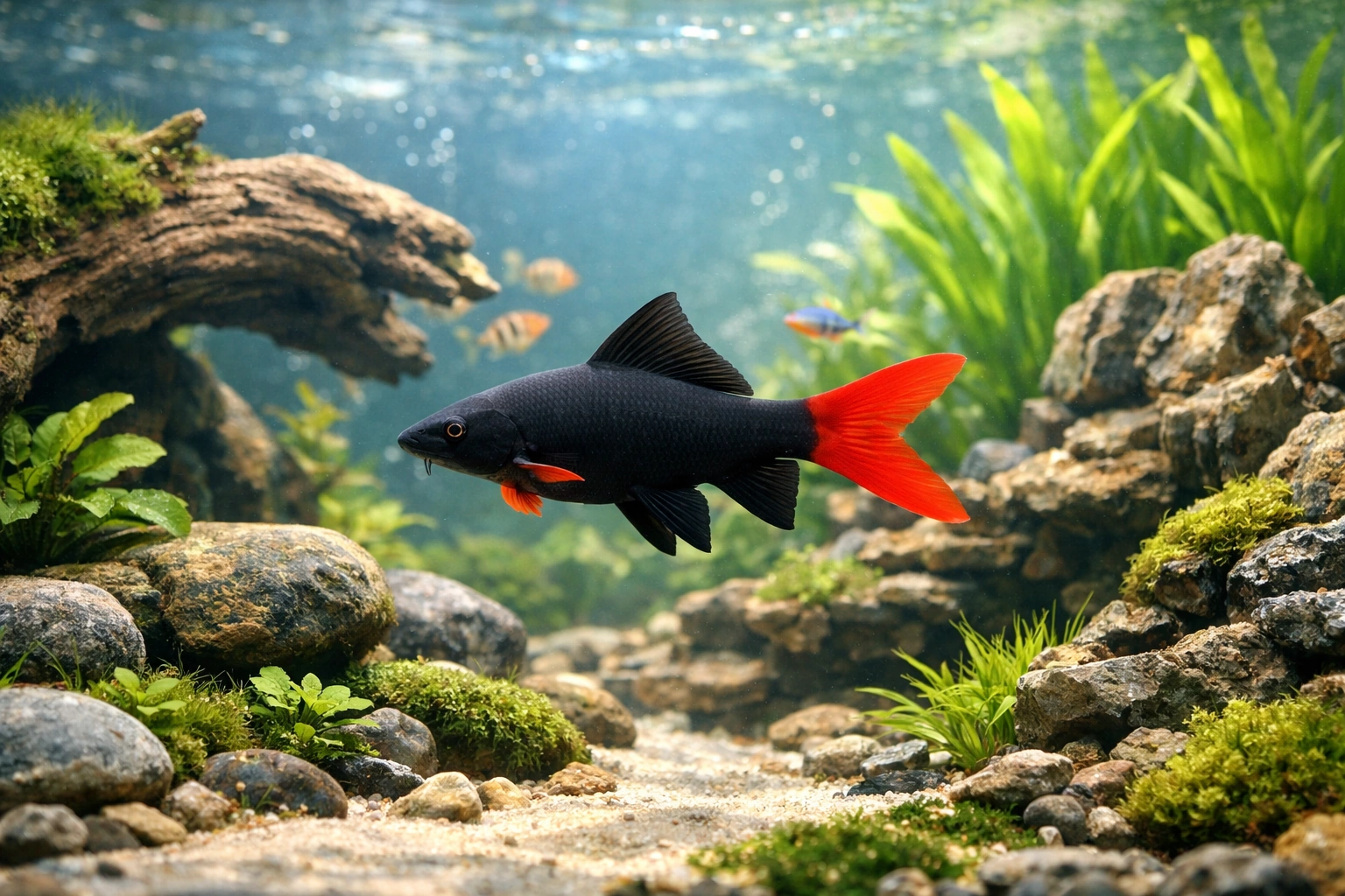 Двоколірний лабео: стильний характер і межі території