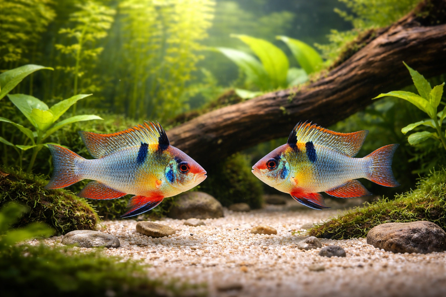 Мікрогеофагус: м’яка вода, ніжний характер і чистий ґрунт