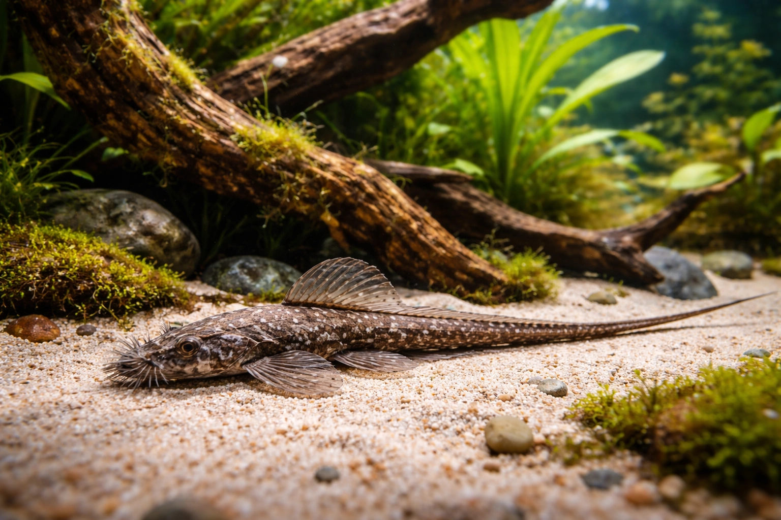 Лорікарія: “гілочка” на дні та секрети годівлі