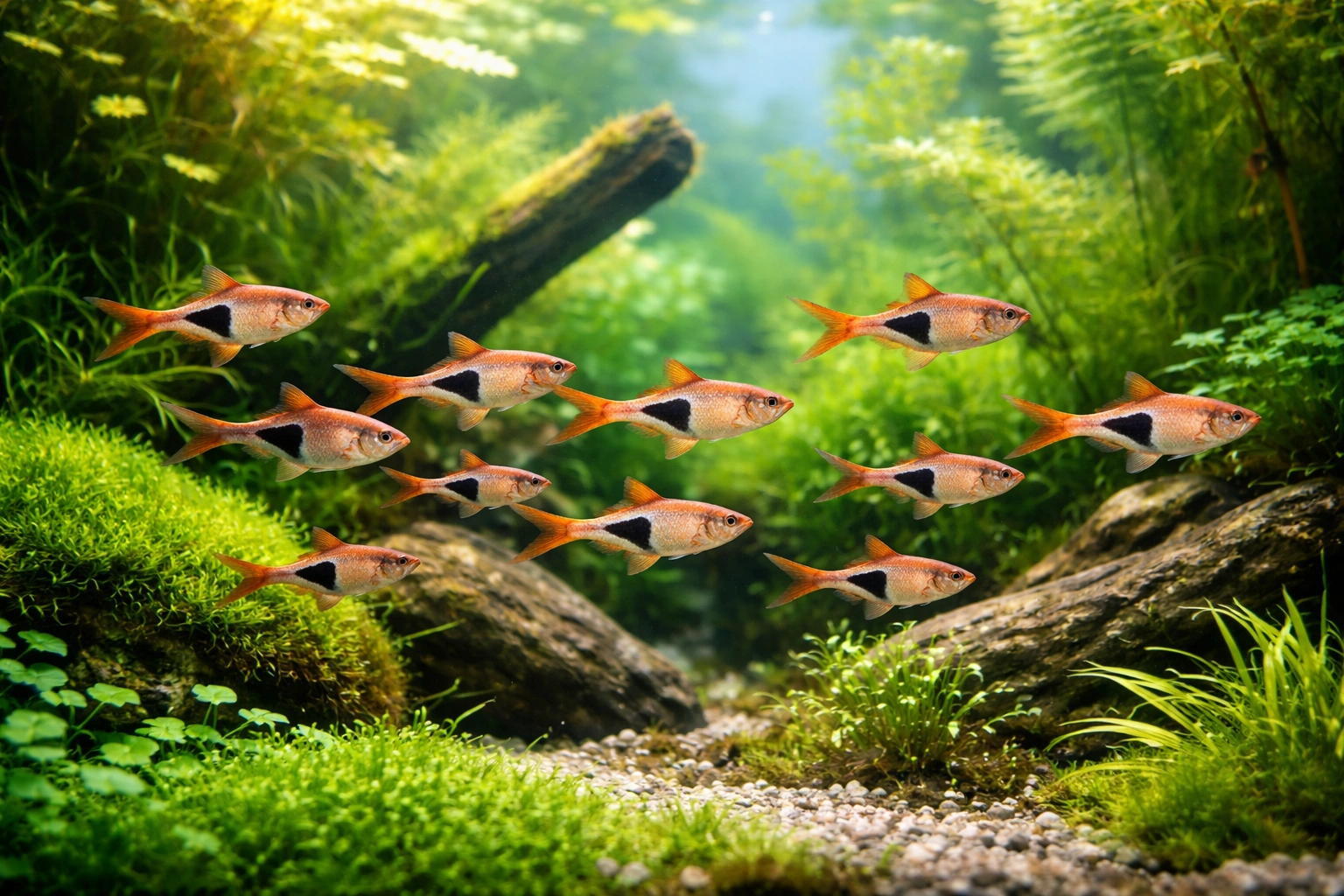 Клиноплямиста расбора: ідеальна геометрія для травника