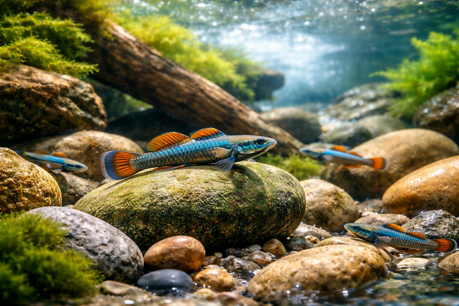 Стiфодон: райдужний гобі, який любить камені й потік