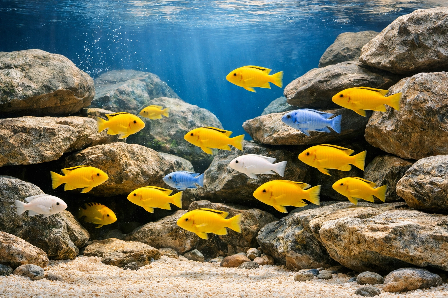 Лабідохроміси: Малаві для тих, хто любить порядок у зграї