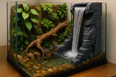 Палюдариум-водопад из 3D-печати это доказательство, что высокие технологии способны укротить воду