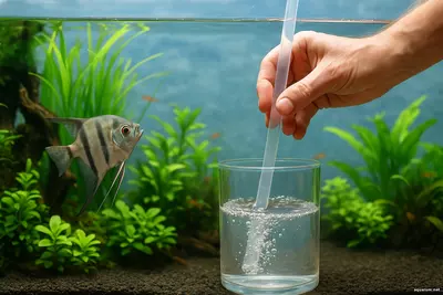 Подмена воды стрессует рыбу? вода меняется, а доверие остаётся
