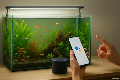 Голосовое управление светом через Алису/Google Аквариум — театр света; каждая люмена рисует рельеф коряг