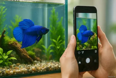 Рыбки-блогеры: делаем Instagram для любимца Это живой, искренний, насыщенный мир