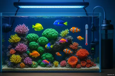 Морской аквариум Морской аквариум — это высокотехнологичная экосистема