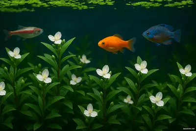 Традесканция способна расти в комнате, аквариуме, палюдариуме Tradescantia fluminensis всегда порадует своей неприхотливостью