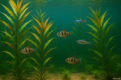 делают Potamogeton malayanus незаменимым элементом функционально важное растение для аквариума и декоративного водоёма