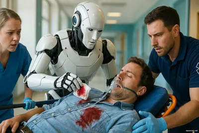 Как роботы уже спасают жизни сталь с сердцем