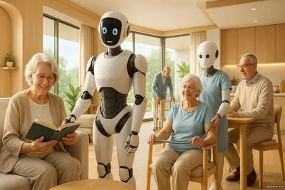 Роботы и пожилые: забота нового века забота нового века