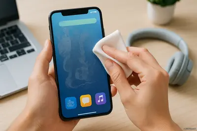 Как очистить экран от лишнего тишина как роскошь