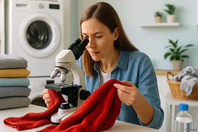 Одежда и микроволокна нить, связывающая человека и планету