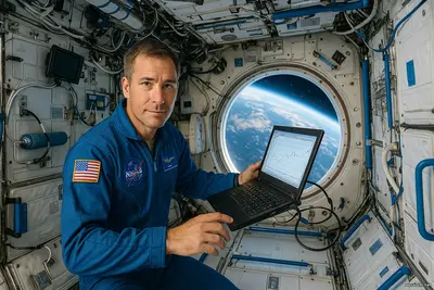 Жизнь на МКС — что мы знаем отражение Земли в иллюминаторе