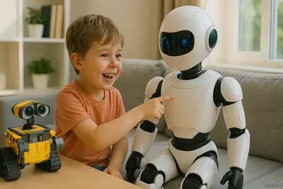 Почему дети любят роботов дружба как форма прогресса