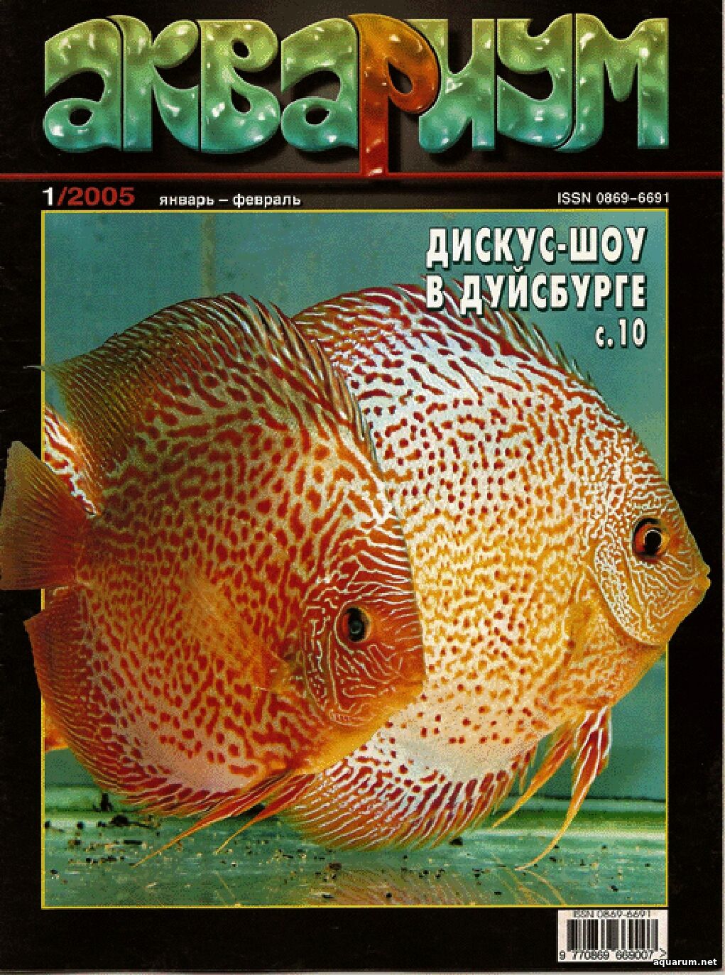 Журнал «Аквариум» №1, 2005 год